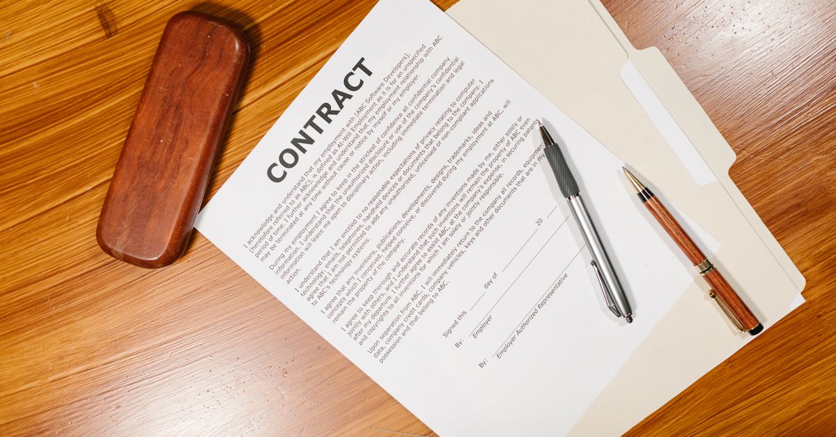 What a Written Listing Agreement Must Not Have